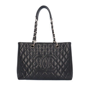 Chanel GST Matelasse Caviar Bag Black